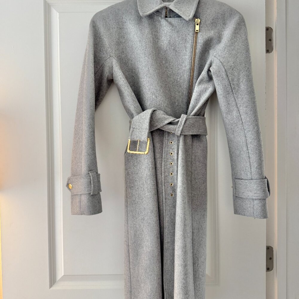 JCREW - Belted Wool Jacket - Size 2 (fits like a small/medium)
